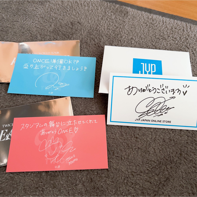 TWICE - TWICE トレカ メッセージカードの通販 by KKK｜トゥワイスなら