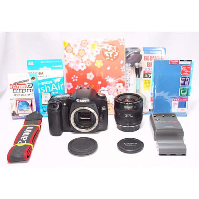 ☆スマホへ送れる＆EOSで始める本格一眼☆CANON EOS 30D♫