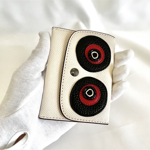 COACH - 未使用品✨COACH カードケース 名刺入れ パンダ レザー