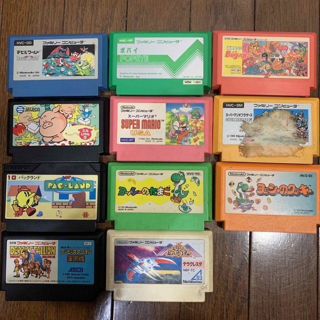 Nintendo ファミコン / カセット11本 まとめ売り / ゲームソフトの通販