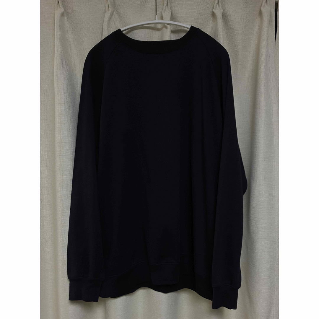 COMOLI - 【未使用品】COMOLI 22/AW コットンシルク長袖クルー NAVY