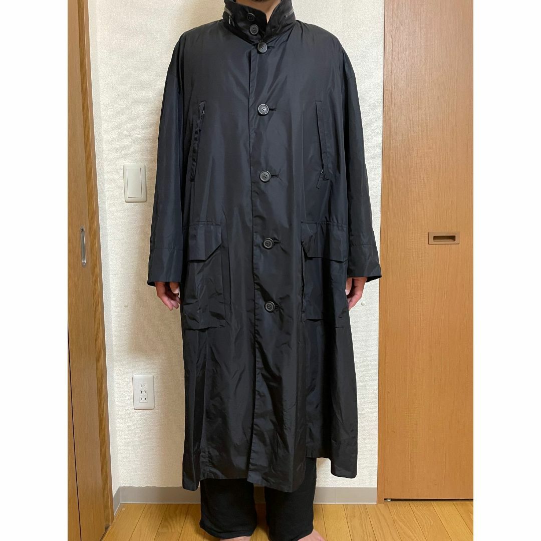 ISSEY MIYAKE MEN - ISSEY MIYAKE ナイロンロングコートの通販 by