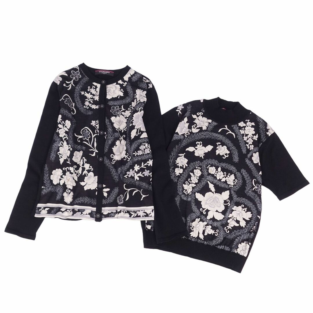 LEONARD - レオナール LEONARD FASHION ニット アンサンブル