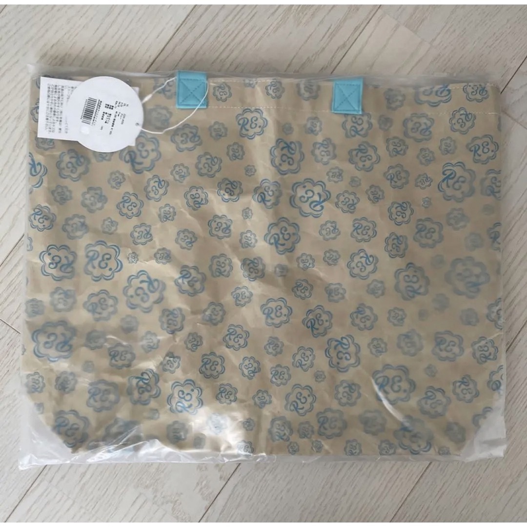 RE. アールイードット 仲里依紗 コメブクロ PVC バッグ ブルー 【公式