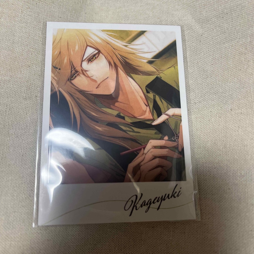 Collar×Malice カラマリ フォト風ブロマイド カード 笹塚尊 Collar