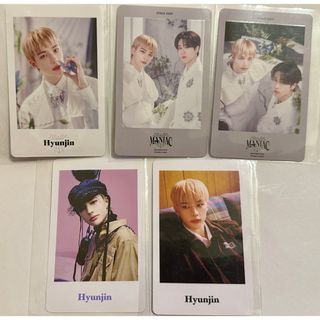 Stray Kids - スキズ ヒョンジン MANIAC THE SOUND フォトカード5枚