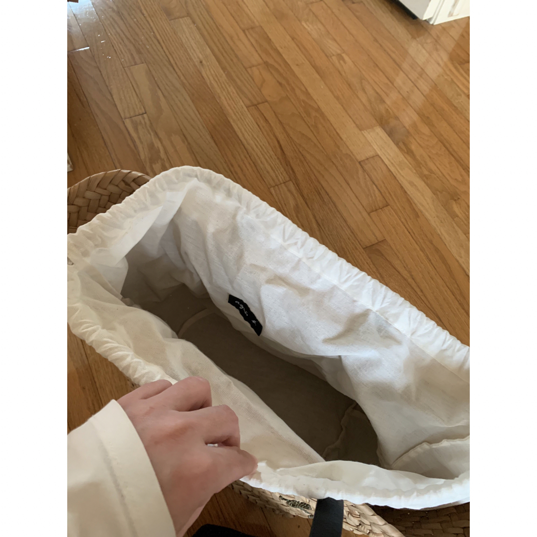 agnes b. - agnes b. VOYAGE QAX01-02 かごバッグ アニエスベー バッの