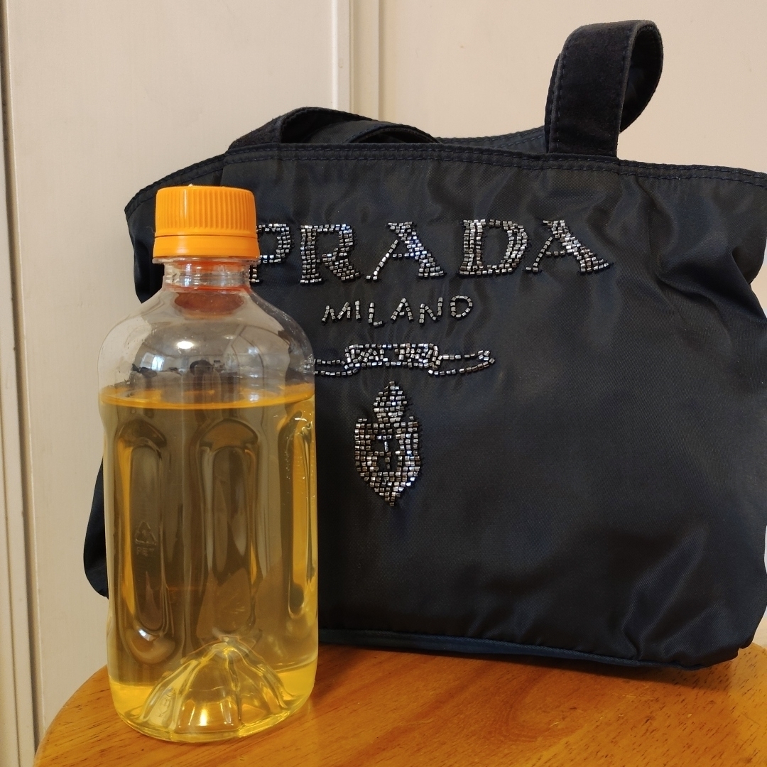 PRADA - PRADAビーズ刺繍ハンドバッグ保存袋付きの通販 by tama