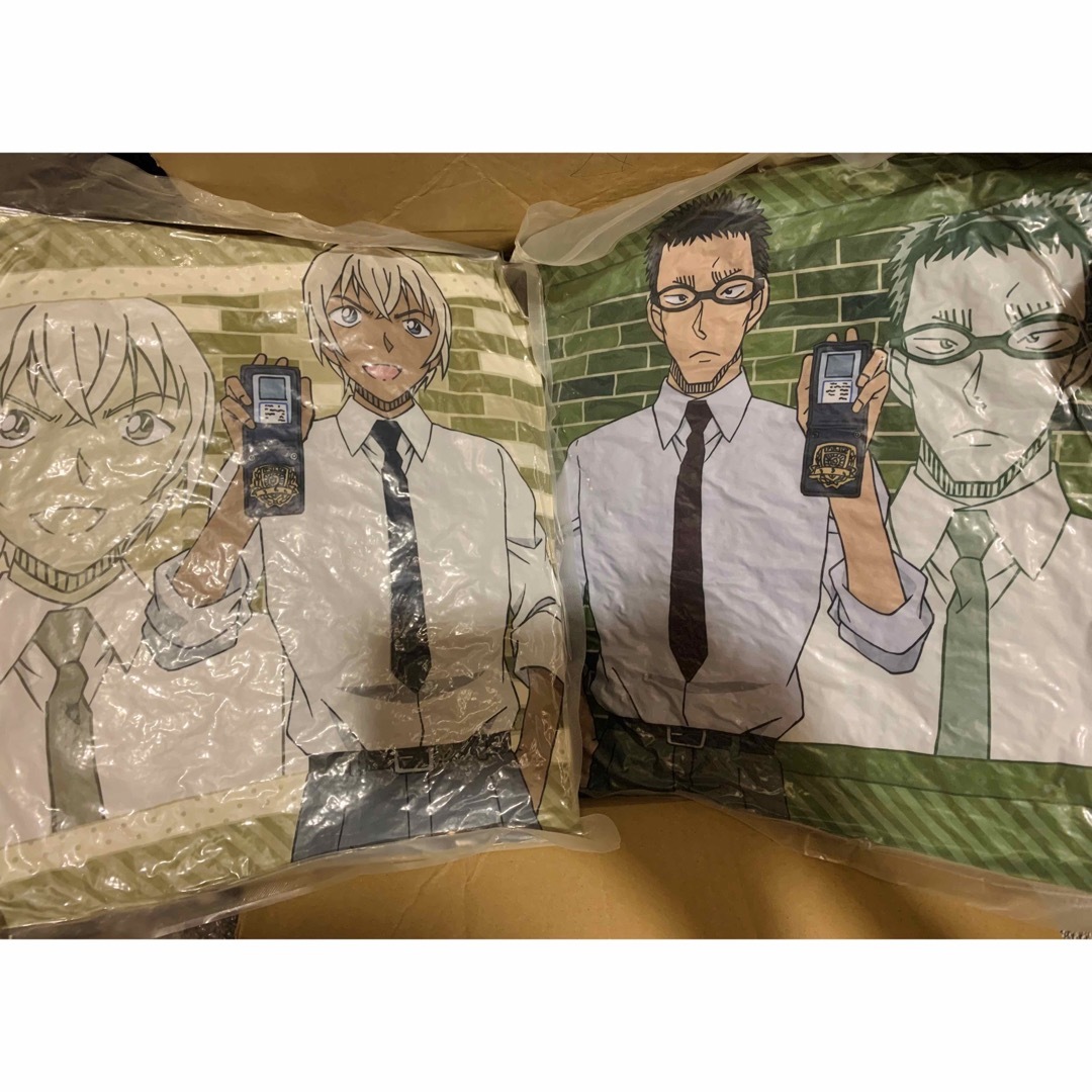 名探偵コナン【コナンプラザ限定】降谷零＆風見裕也 公安クッション