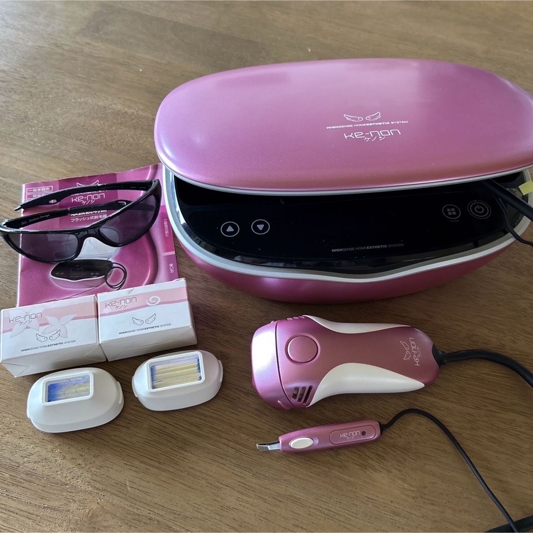 KE-NON 脱毛器 未使用 サングラス付き(未使用に近い) 売れ筋 ケノン