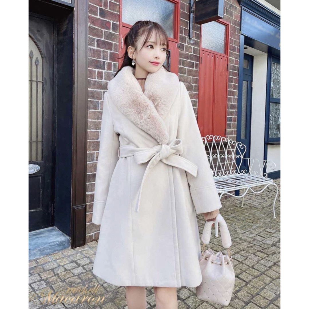 michellMacaron - ミシェルマカロン/ファーコートの通販 by S-aya*'s