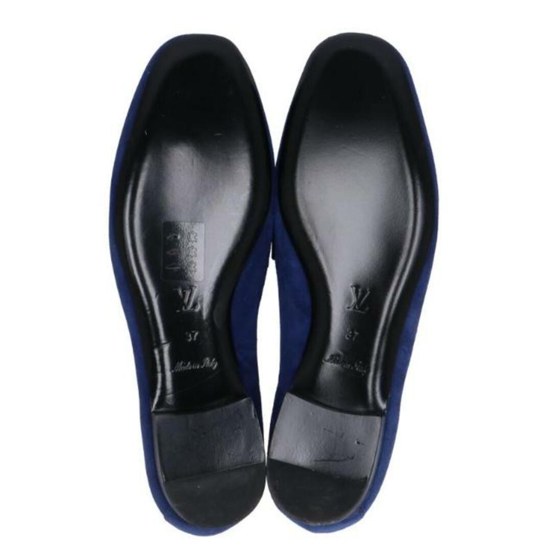 LOUIS VUITTON ルイヴィトン/アッパーケースラインローファー【サイズ