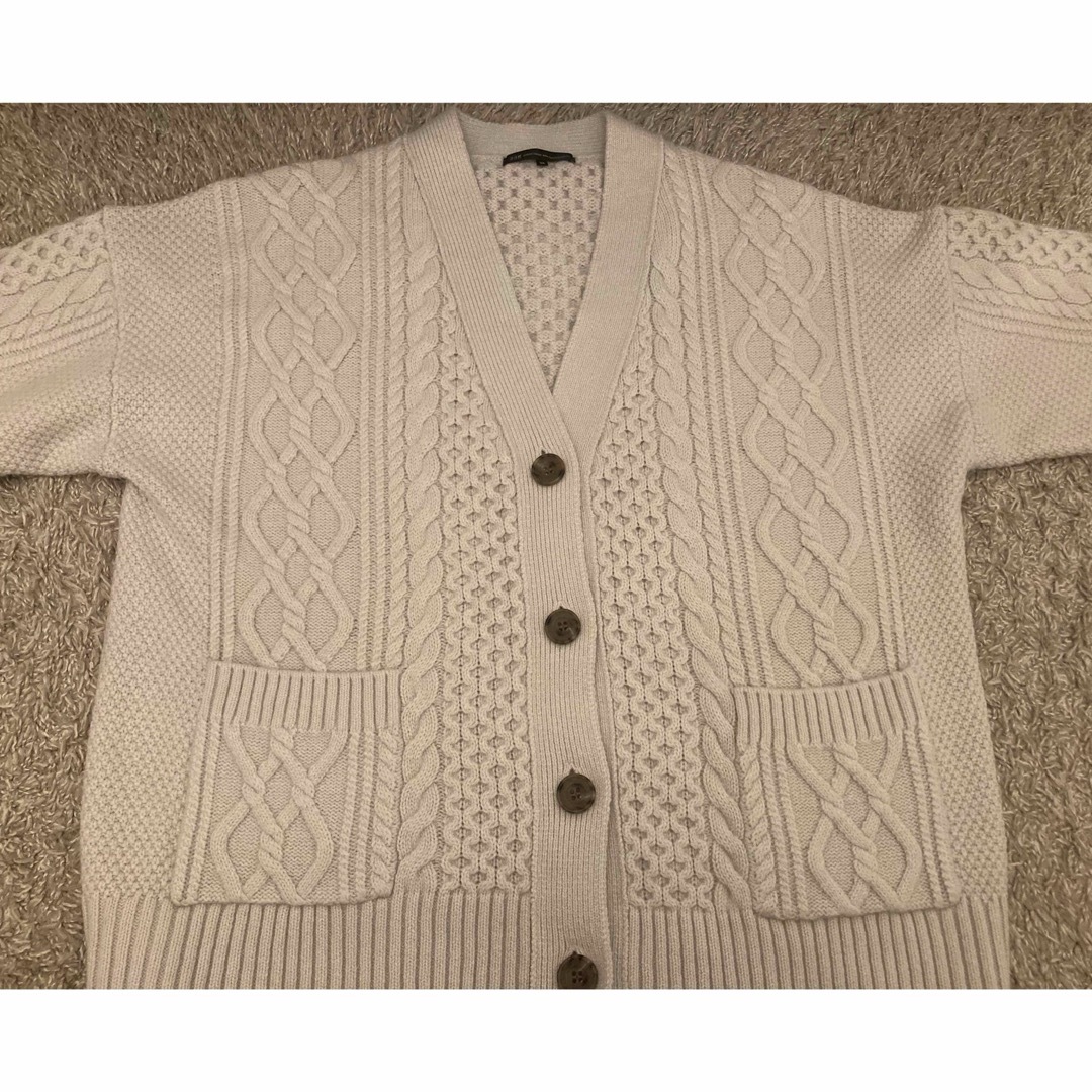 23区 - 23区 2023AW ウールカシミヤアランパターンカーディガンの通販