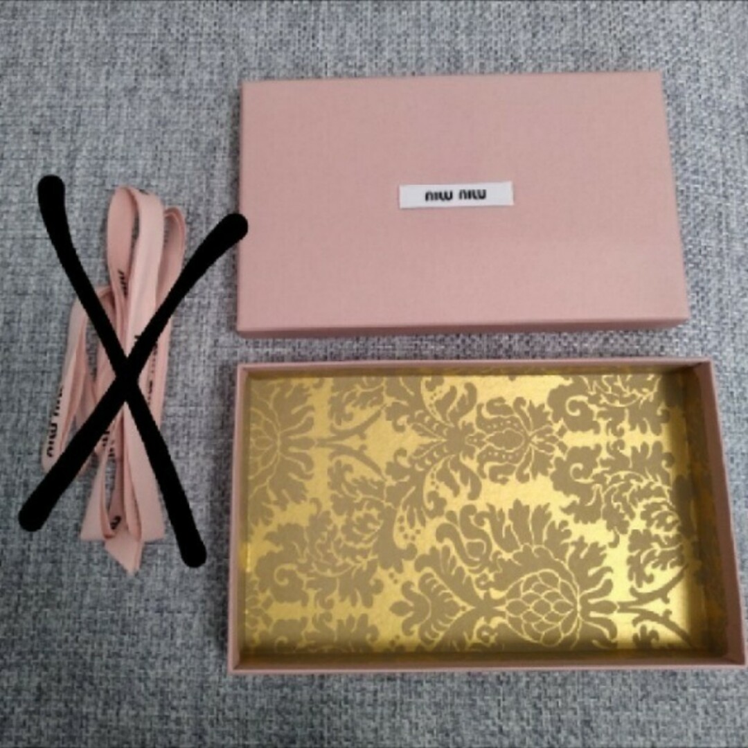 MIU MIU - MIUMIU 空箱の通販 by ようこそ。｜ミュウミュウならラクマ