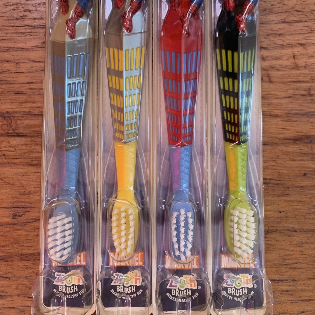 専用です！】スパイダーマン 歯ブラシ 4本セットの通販 by CottonCandy