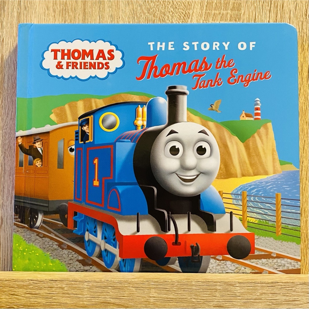 THOMAS - 英語絵本 キッズ洋書 ボードブック きかんしゃトーマスの物語