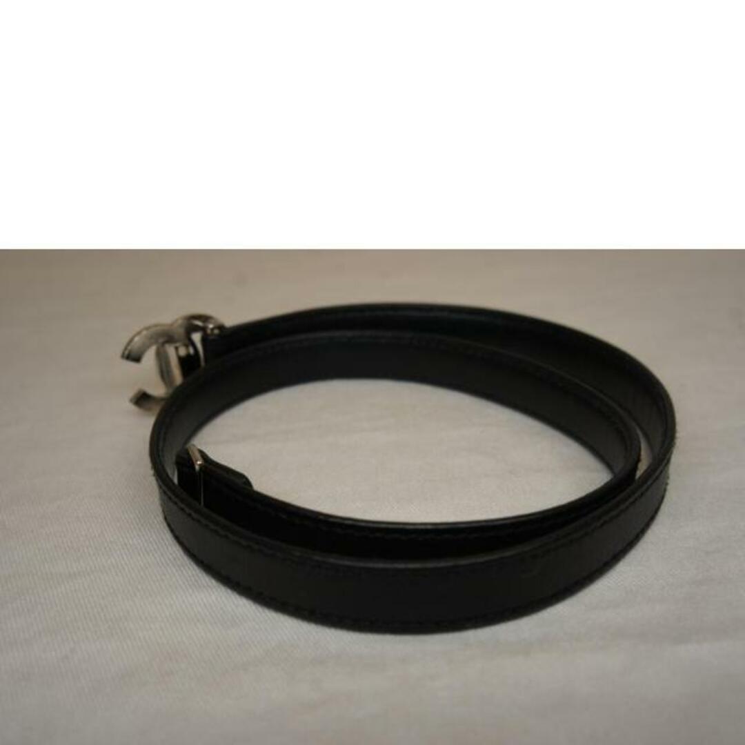 CHANEL シャネル/レザーベルトココマーク/ブランドアクセサリー/AB