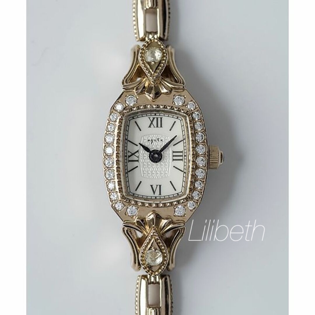 agete - 電池交換済み✨ アガット 2016年限定 WINTER Limited ウォッチ