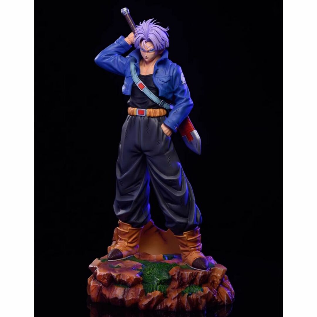 ドラゴンボール 超サイヤ人 未来トランクス フィギュア ガレージキット