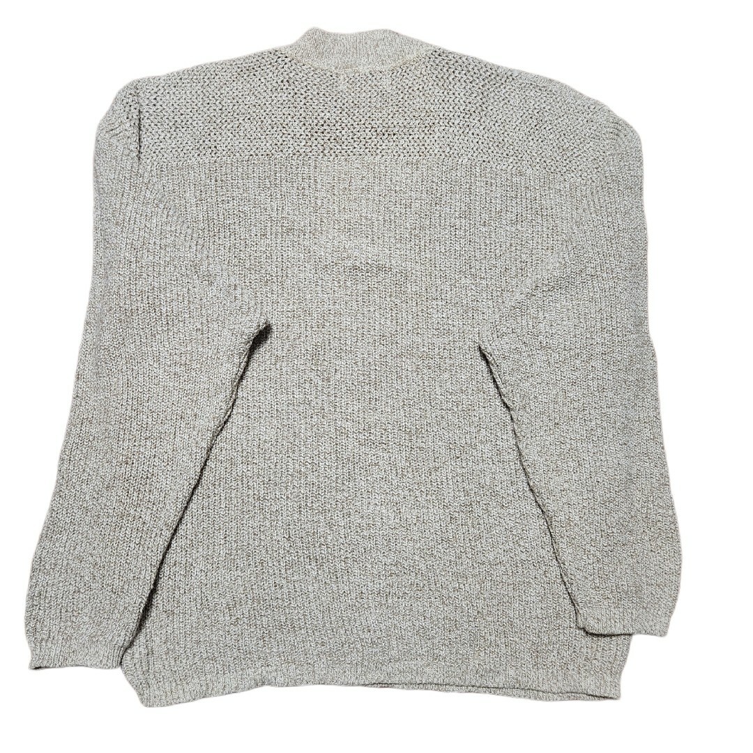 Eddie Bauer - 90s エディーバウアー ヘンリーネック コットンニット