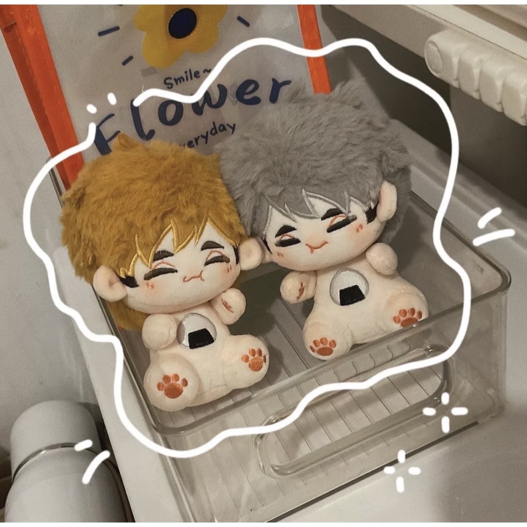 数量限定】ハイキュー!! 宮侑・宮治 15cm 着せ替えぬいぐるみ 本体のみ