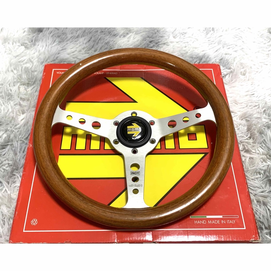 MOMO (モモ) ステアリングINDY 31Φ ウッドステアリング モモステの通販