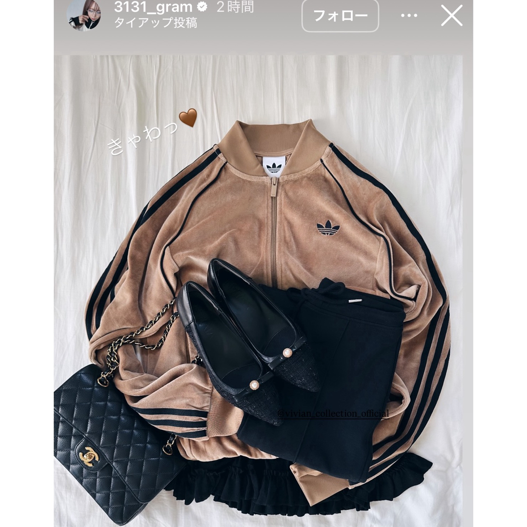 adidas Originals - 新品S⭐️adidasアディカラー ブラウン ベロア