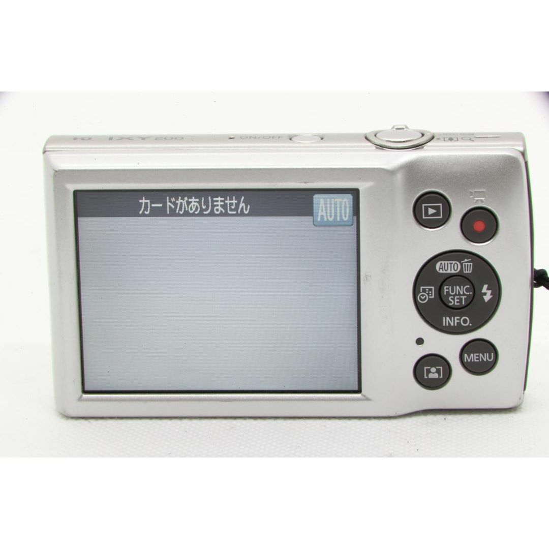 Canon IXY 200 シルバー デジタルカメラ 充電器セット 4436 Canon IXY