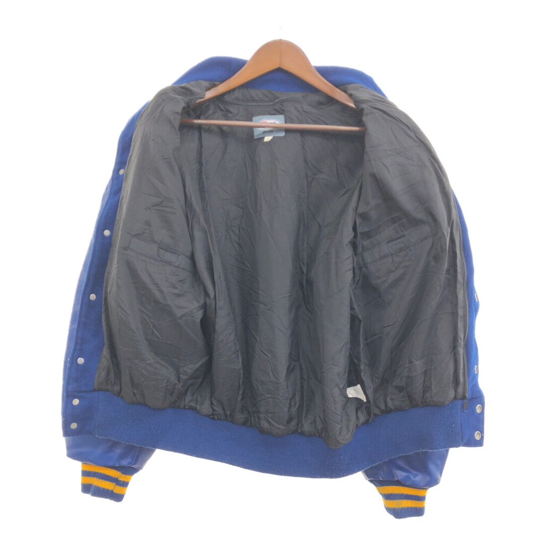 NEFF ネフ ウール レザー切替 スタジアムジャケット アウター アメカジ