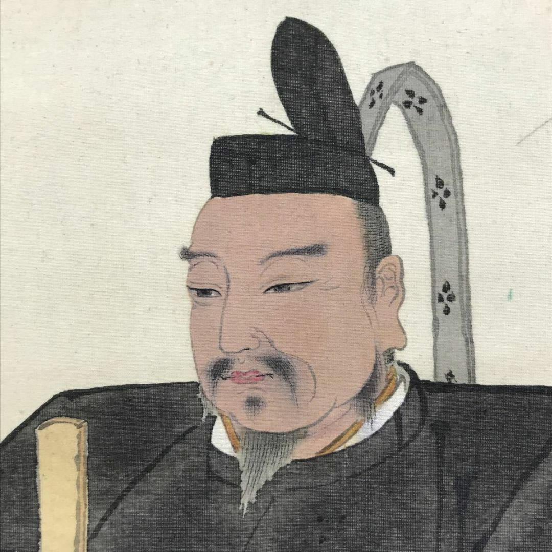 春峰/管公図/菅原道真/人物図/学問の神様/掛軸☆宝船☆AE-105の通販 by