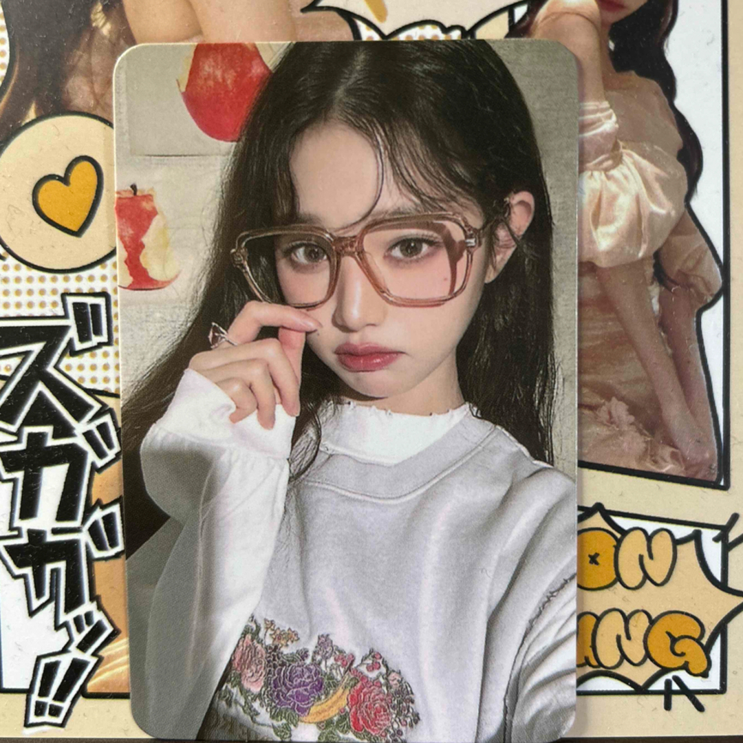 IVE ウォニョン MINE soundwave ラキドロ メガネ トレカの通販 by MAO