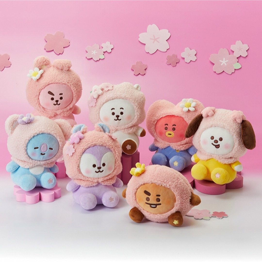 BT21 - BT21 SPRING DAYS EDITION ぬいぐるみ KOYA 桜の通販 by ☾mk