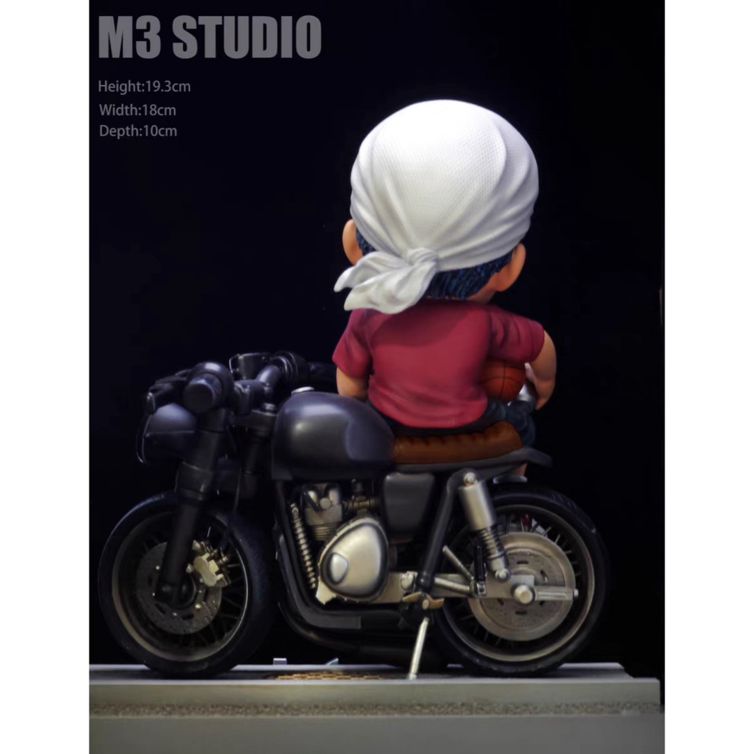 スラムダンク 三井寿 バイク M3 ガレージキット フィギュア SLAMDUNKの