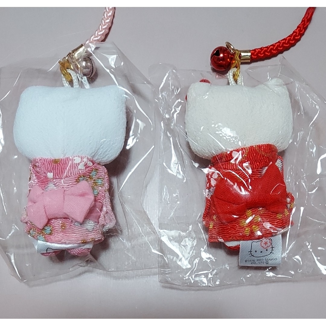 ハローキティ - ハローキティ 「きもの根付け」4点と「着物ガール