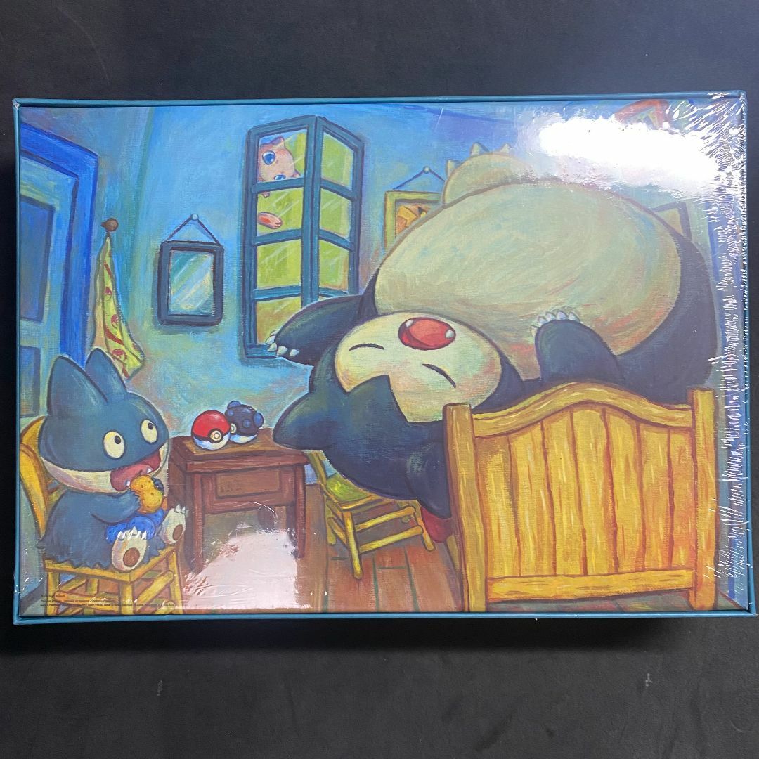 ポケモンパズル ゴッホ美術館 海外限定 カビゴン 洋画 絵画 1008ピース