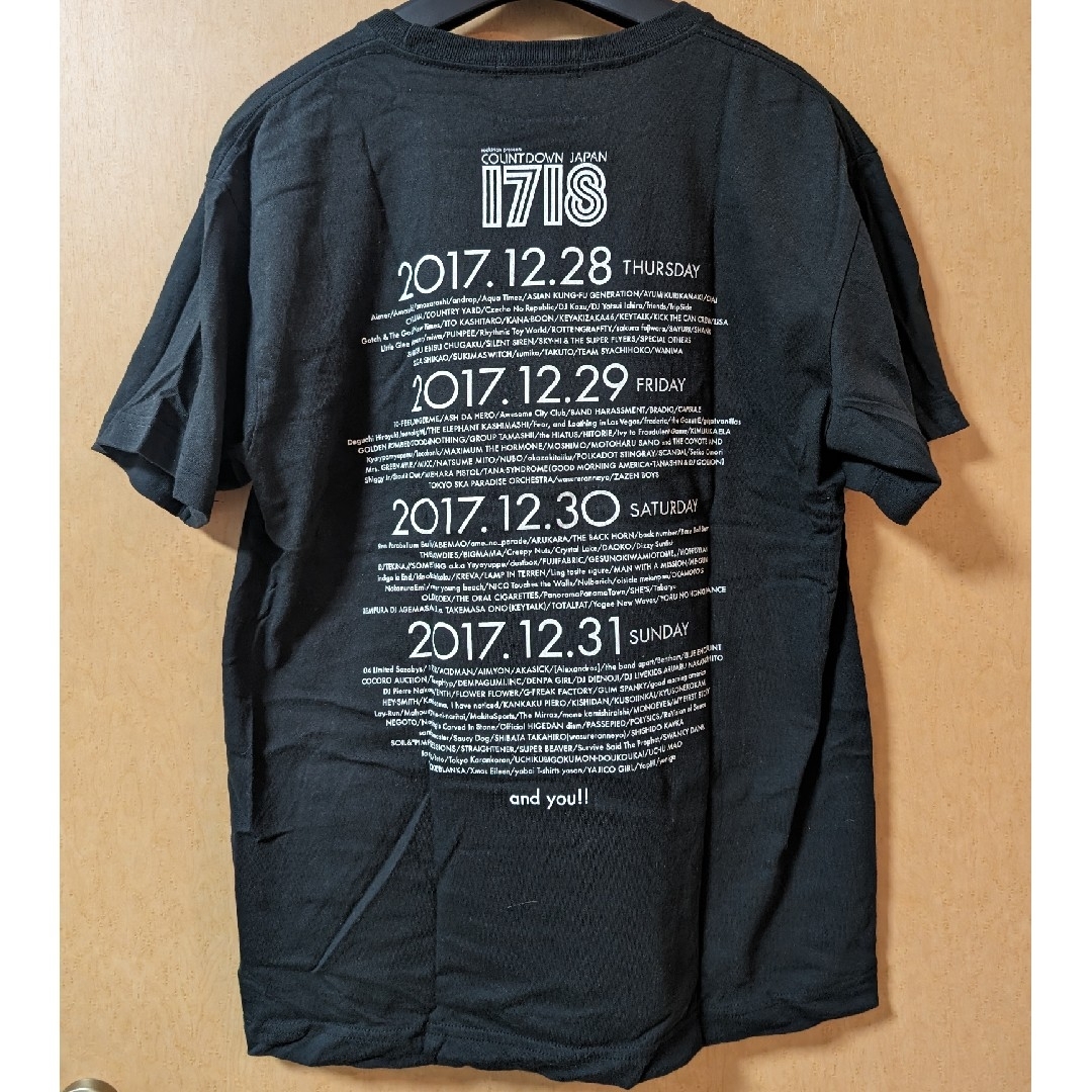 CDJ カウントダウンジャパン17-18 Tシャツの通販 by ラッセル's shop