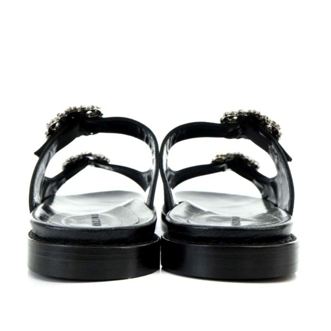 MANOLO BLAHNIK - マノロブラニク ハンギシ サンダル フラット サテン