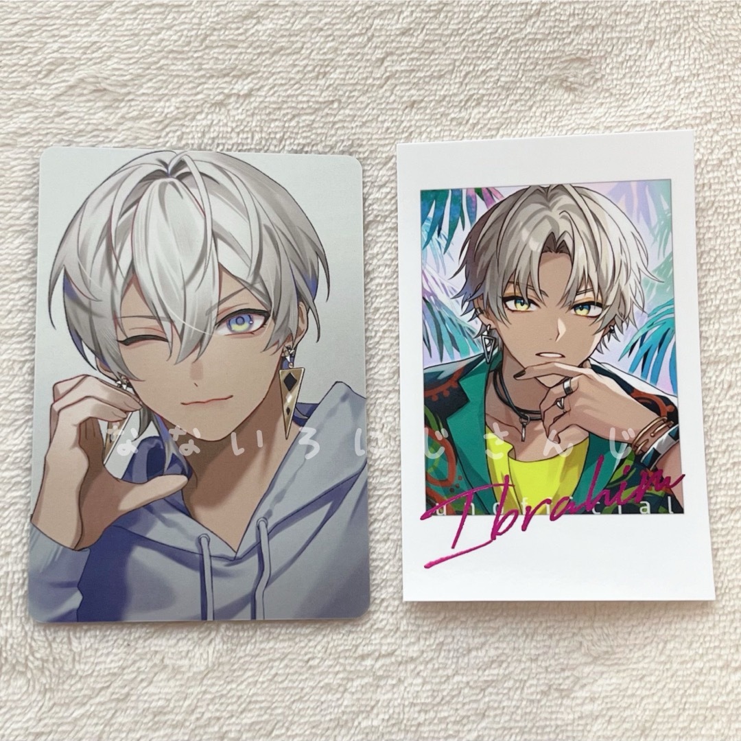 にじさんじ イブラヒム チェキ風カード イラストカード にじそうさくの