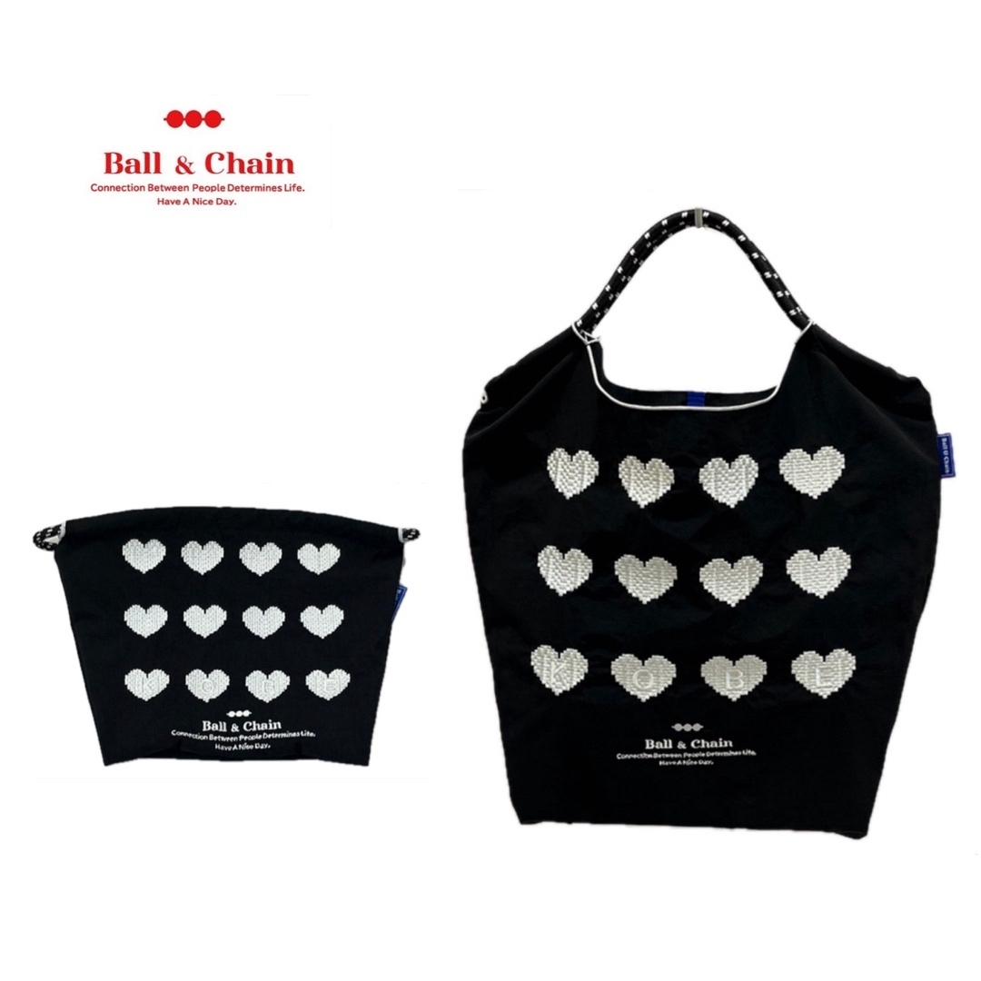 Ball&Chain 神戸限定 ハートlimited HEART 2点 ブラックの通販 by