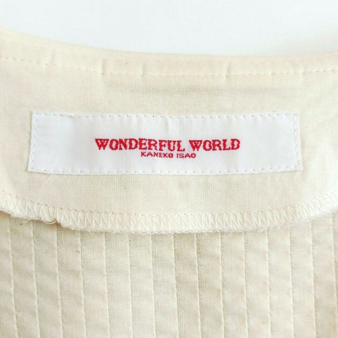 KANEKO ISAO - 【訳あり】ワンダフルワールド ピコフリル ピンタック