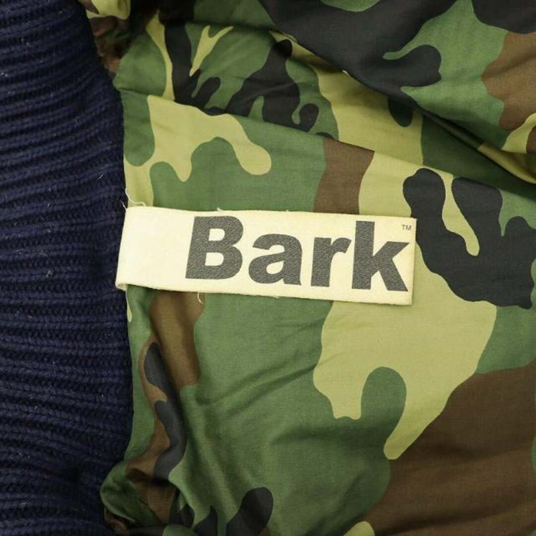 Bark バーク ニットダッフルコートカモフラ迷彩
