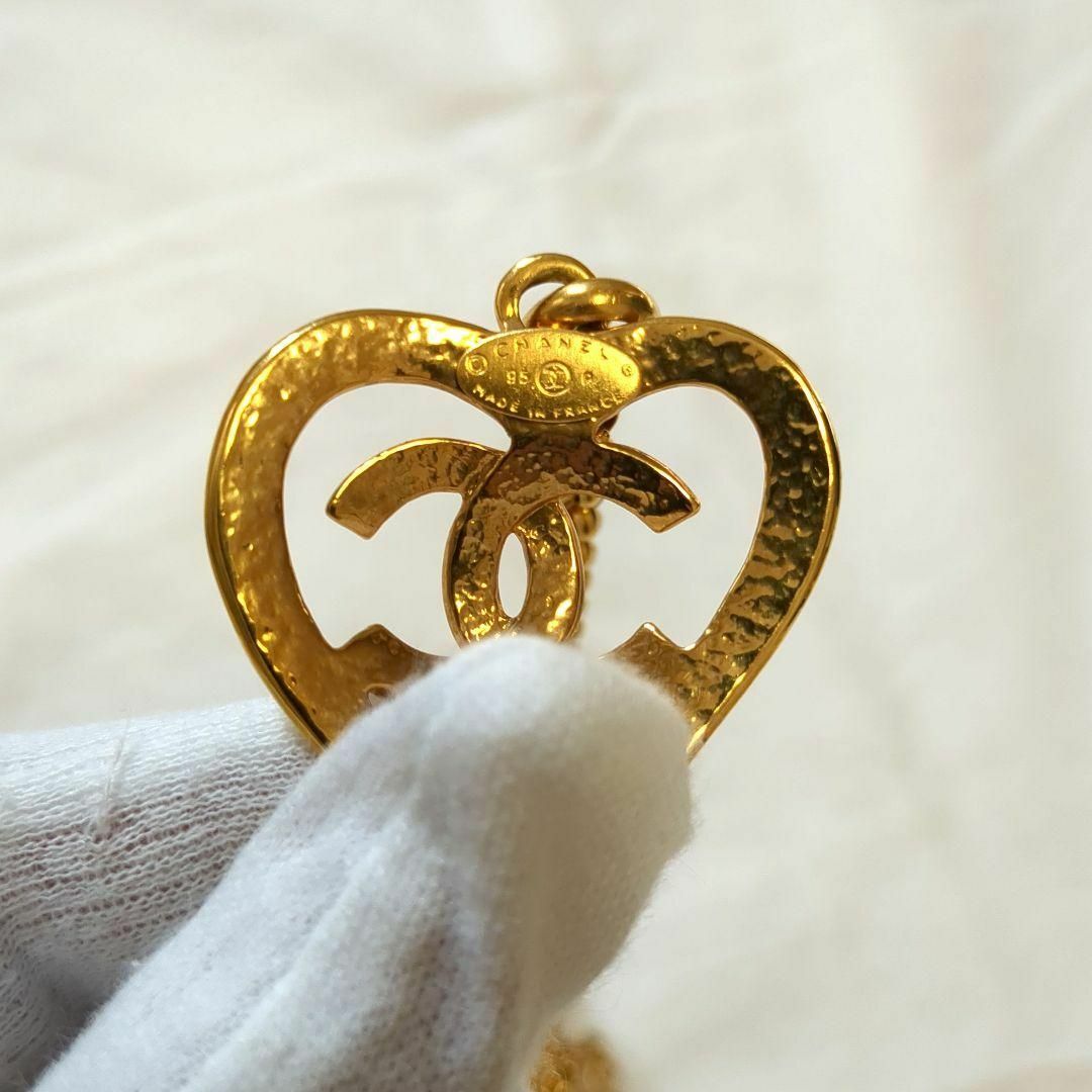 ⭐美品⭐シャネル ココマーク 95P ハート ブローチ ゴールド 【公式通販】