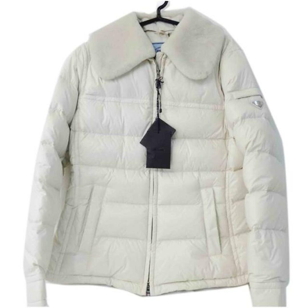 PRADA - PRADA プラダ/トライアングルロゴ/ダウンジャケット/ファー