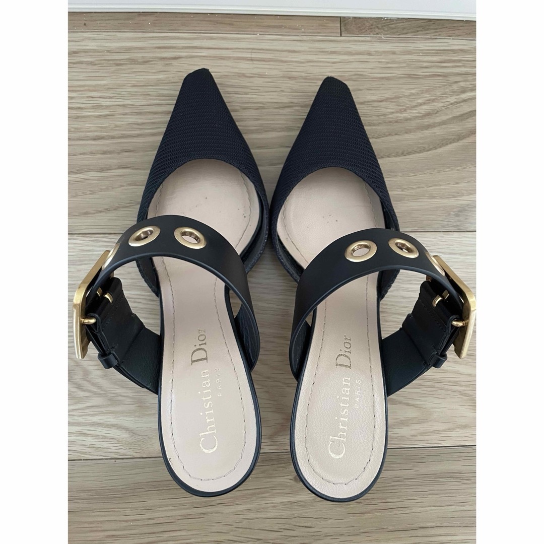 Dior ロゴ入り高ヒールミュール Dior ロゴ入り高ヒールミュール