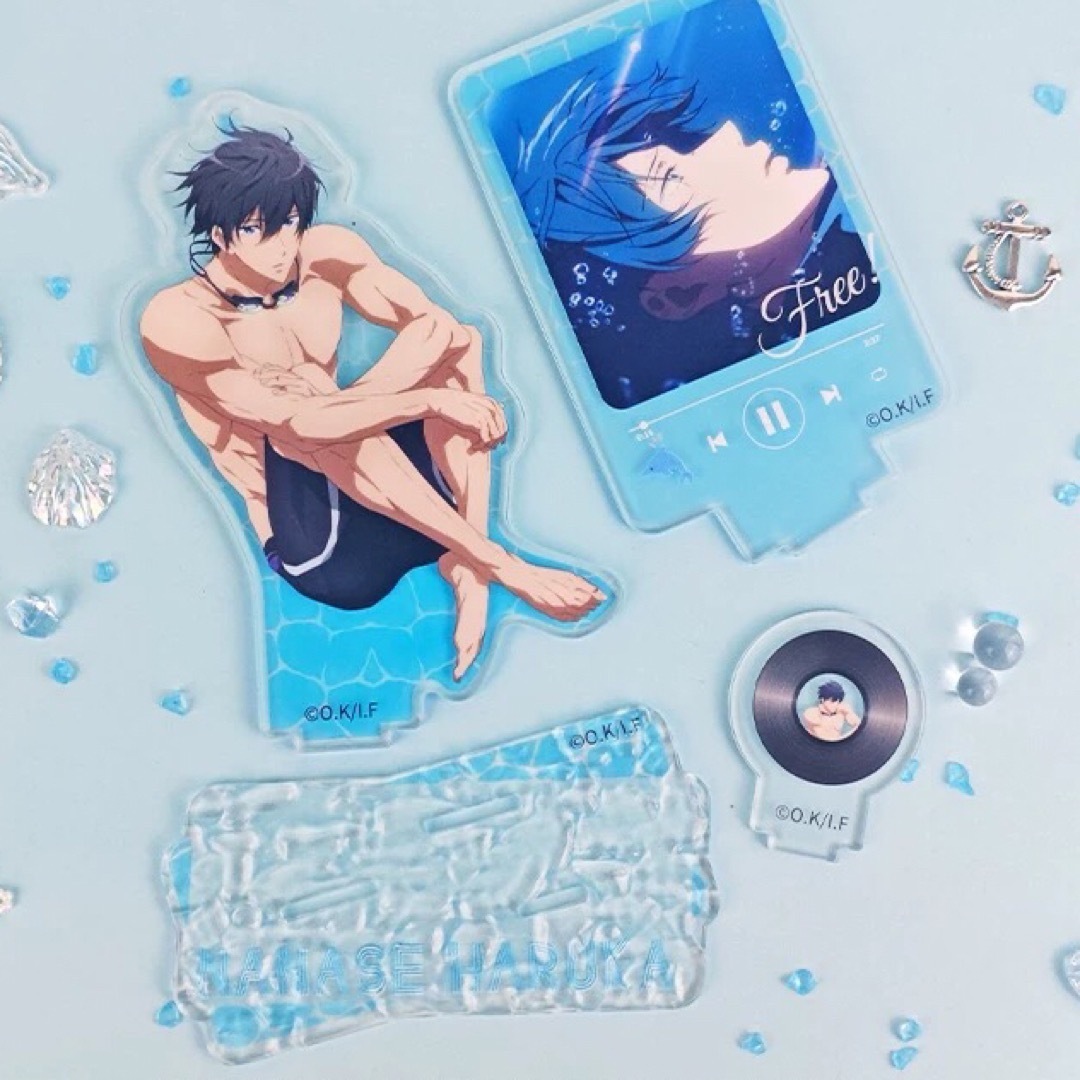 FREE！ フリー 中国 海外限定 七瀬遙 アクリルスタンドの通販 by ご