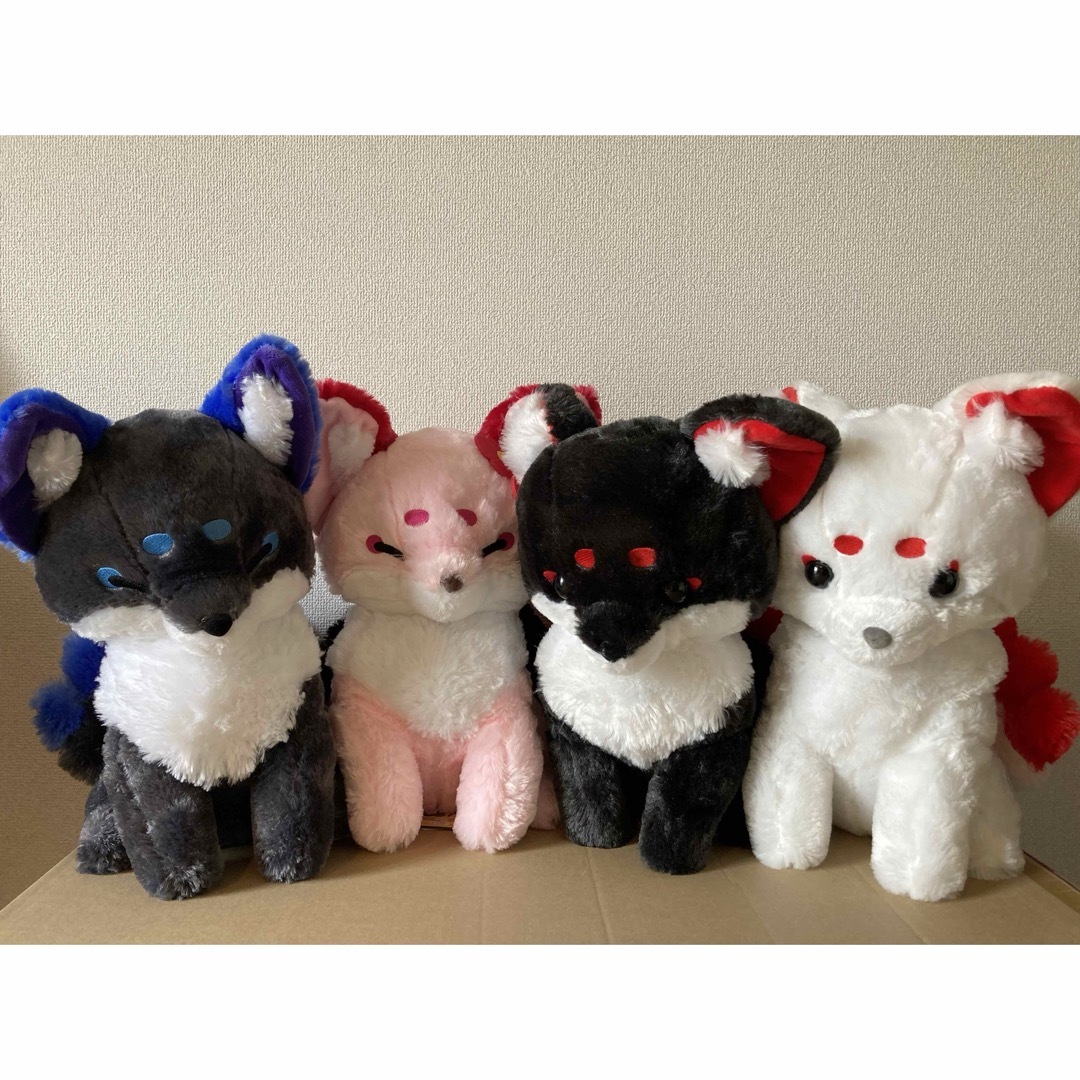 ちょコンとキツネ 九尾 ウルトラBIGぬいぐるみ 4つセットの通販 by