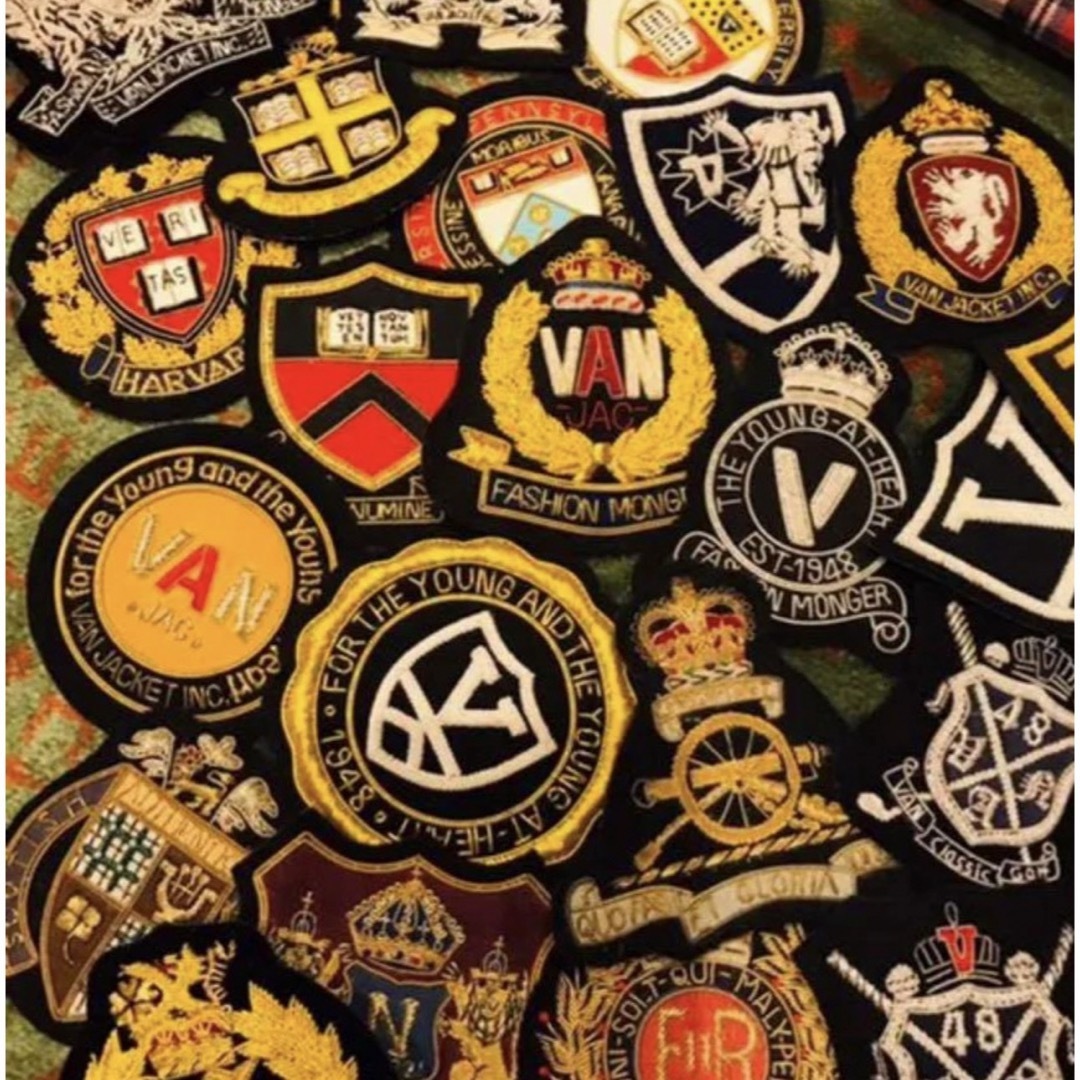VAN Jacket - 希少！VAN JACKETヴィンテージ獅子ブレザーエンブレム