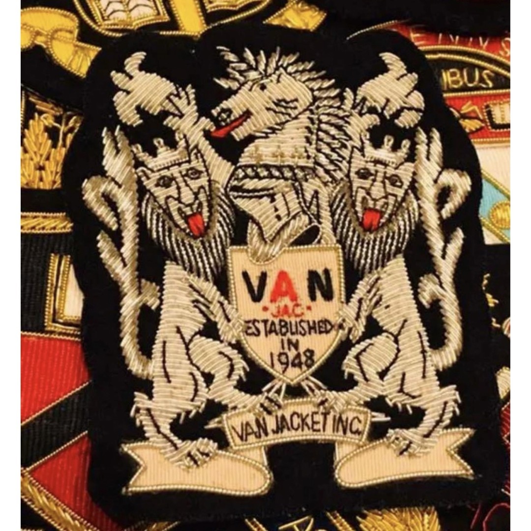 VAN Jacket - 希少！VAN JACKETヴィンテージ獅子ブレザーエンブレム