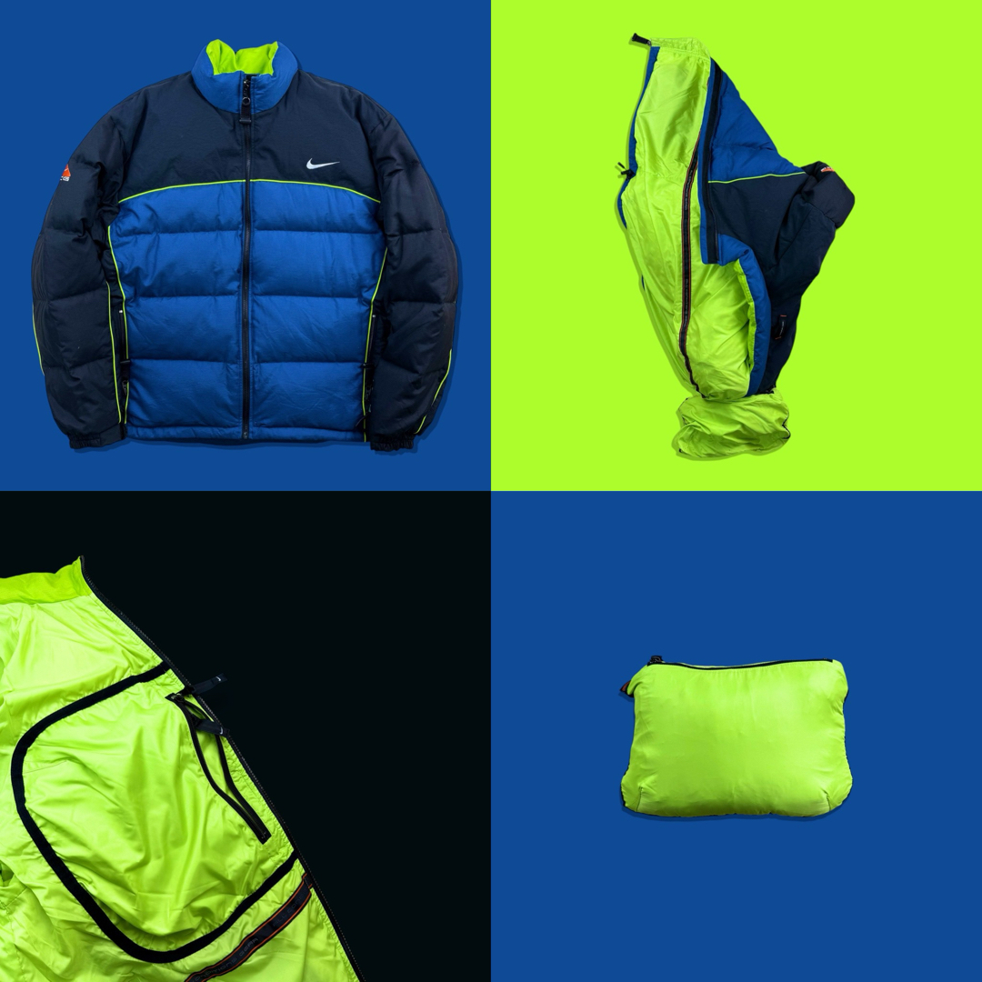 NIKE - 90s NIKE ACG ナイキ パッカブルダウンジャケット テック