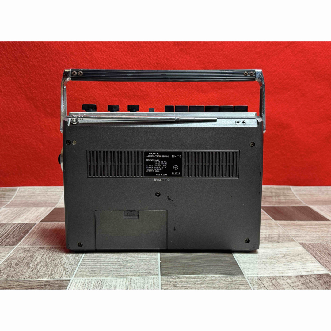 SONY - Sony ソニー ラジカセ カセットレコーダー CF-1110 FM AMの通販